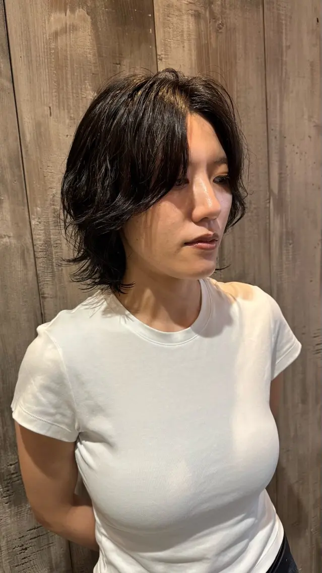 ミディアム カット ヘアカラー 三好 祐希 #似合わせ#髪質改善のヘアスタイル