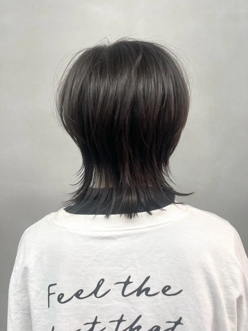 ショート ウルフカット 柏 ウルフ/レイヤー 田中佐和🐺のヘアスタイル