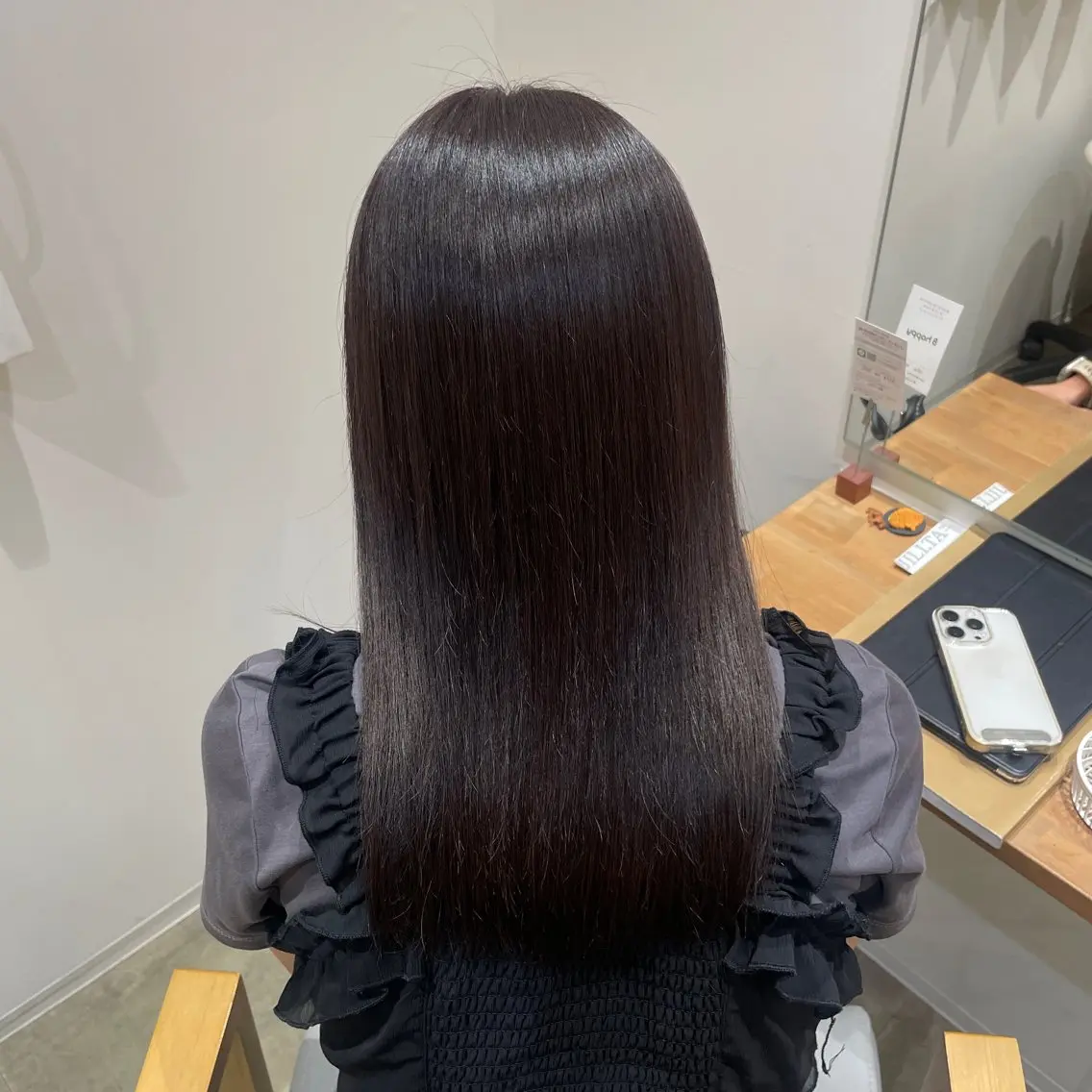 カラー ラベンダーカラー ヘアカラー トリートメント 澤田 優のヘアスタイル