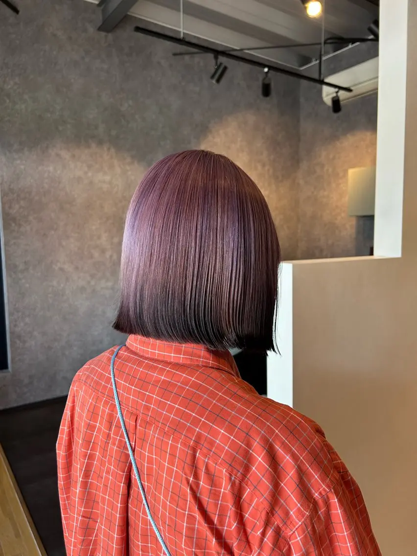 ショート カラー カット トリートメント レディース特化/ 前橋/よしかわあんみのヘアスタイル