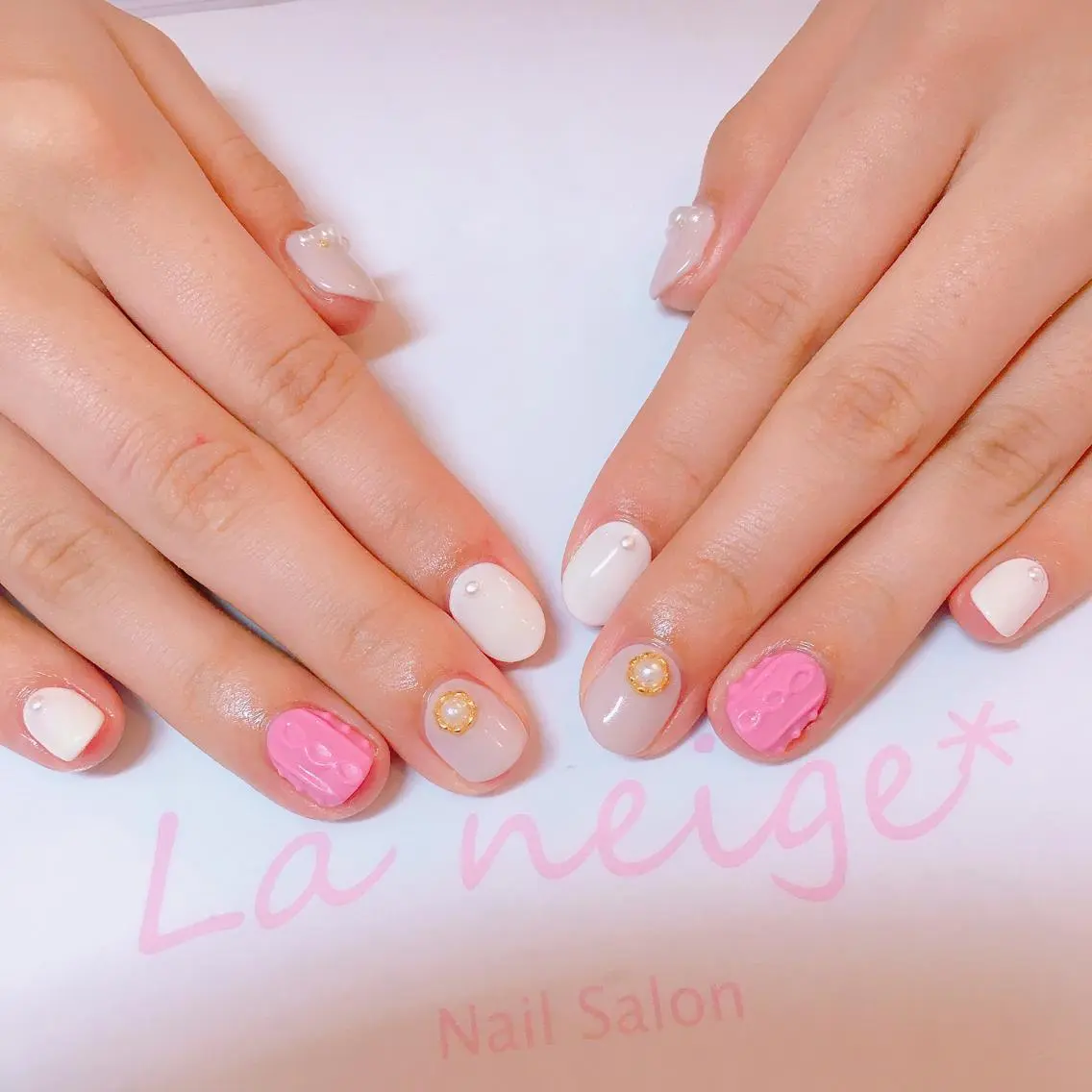 ネイル La neige* yuki 🐩🌙のネイルデザイン
