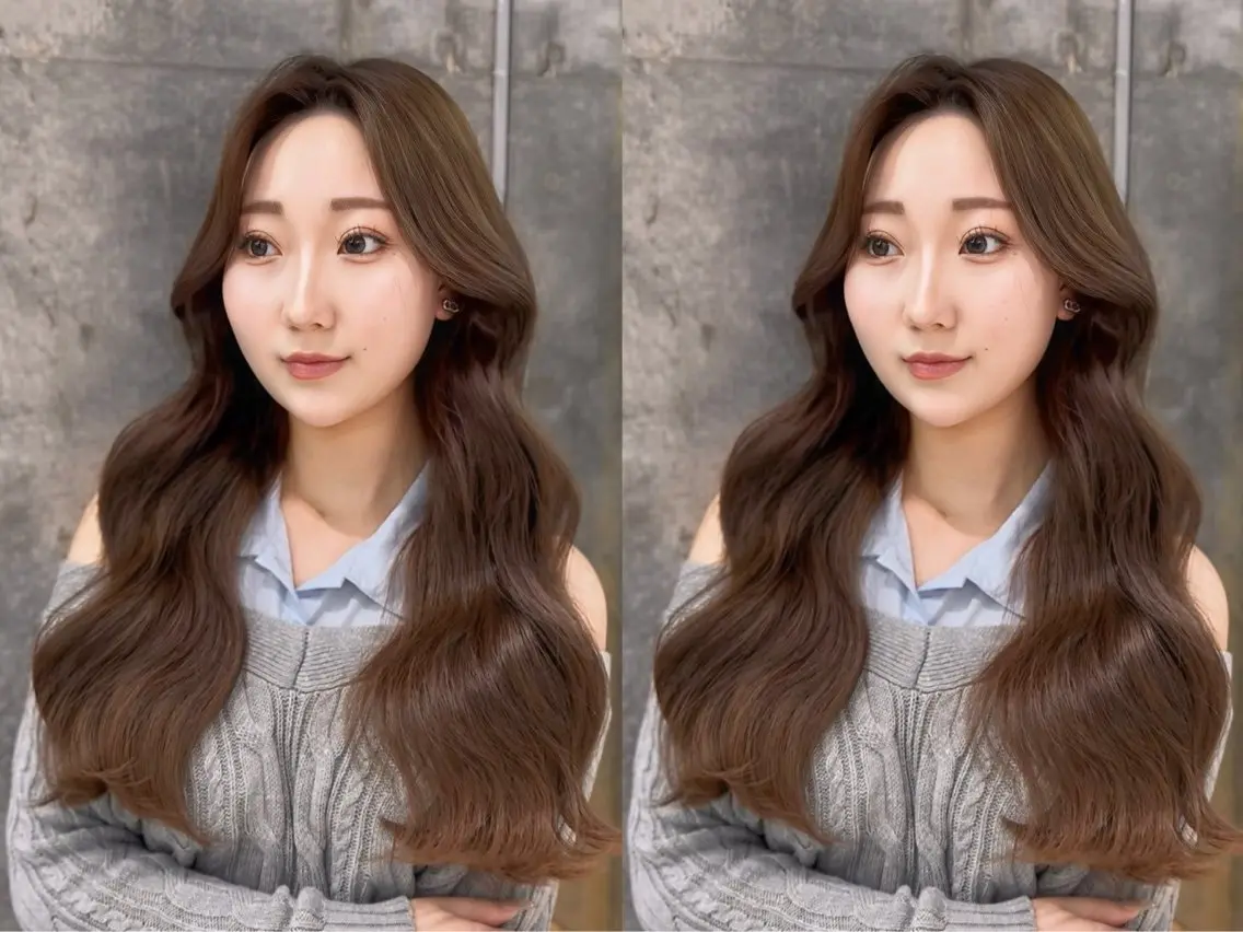 ロング 髪質改善 レイヤーカット 🎀透明感カラー shizuka🎀のヘアスタイル