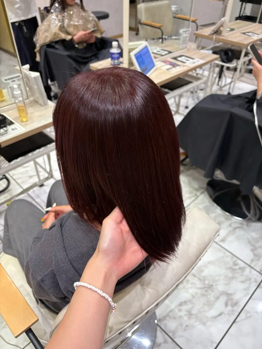 ミディアム ヘアカラー yurika🎀 /メンズカット⛓️のヘアスタイル