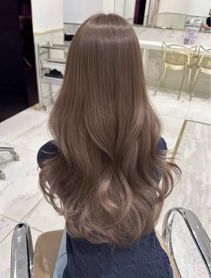 ロング カラー 庄野友規 ／グラデーションボブのヘアスタイル