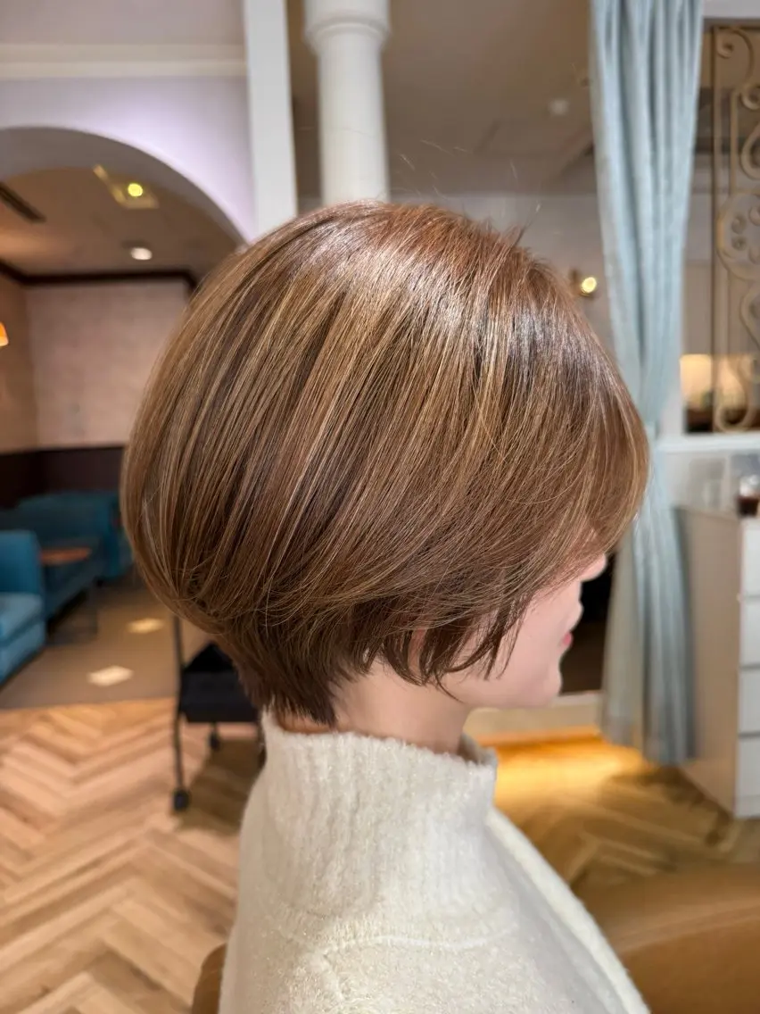 ショート ショートヘア 大人美人ショート 杉浦主馬のヘアスタイル