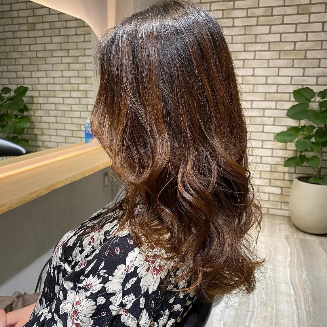 ロング 韓国風ヘア ヘアカラー トリートメント 髪質改善/縮毛矯正 レイヤー/松川匠のヘアスタイル