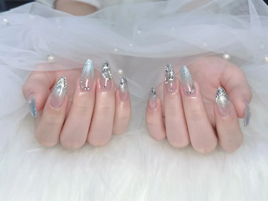 ネイル ジェルネイル 韓国ネイル パラジェル ワンホンネイル ハンドネイル GOHOUBI Nail 心斎橋店のネイルデザイン