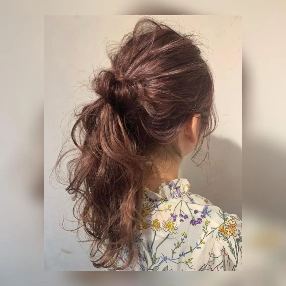 ヘアアレンジ カット ヘアカラー トリートメント 🩵盛れる顔周り/ 艶カラーemi🩵のヘアスタイル