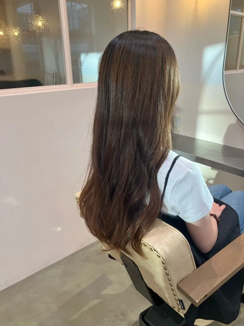 ロング LARANJE/ かけだまゆのヘアスタイル