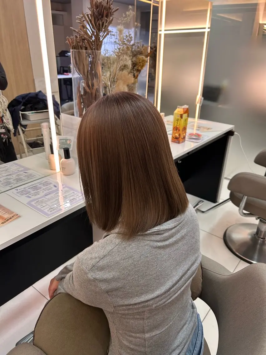 【5月限定20%off】ブリーチなしダブルカラーの写真