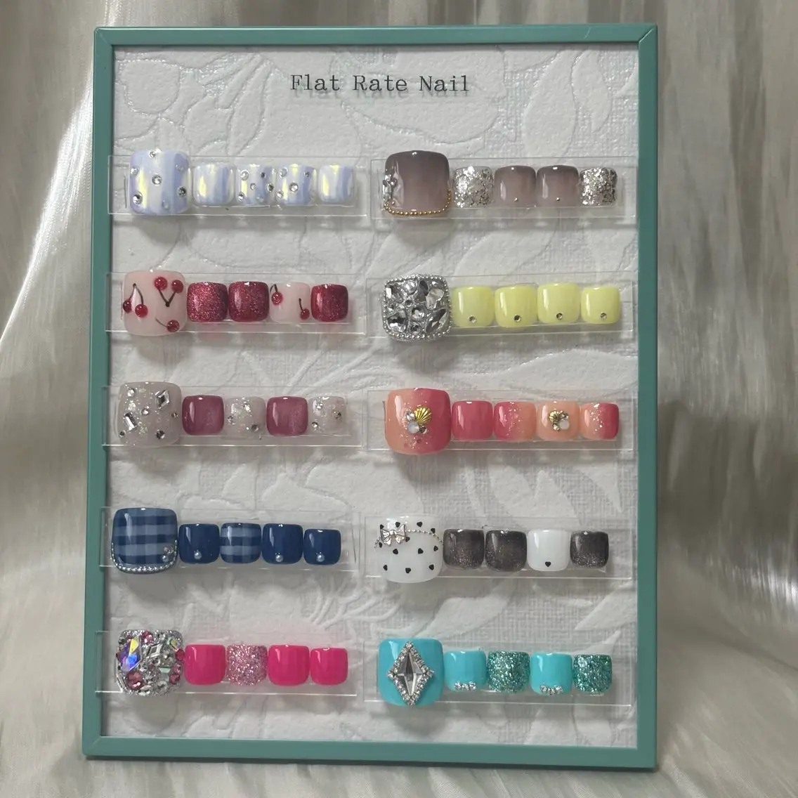 ネイル フットネイル nailroom DIASOMNIAのネイルデザイン