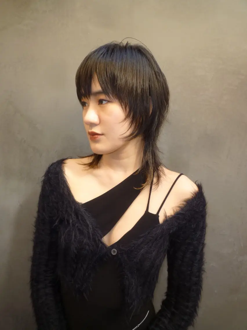 ショート マレットヘア カット 畠山 遥のヘアスタイル