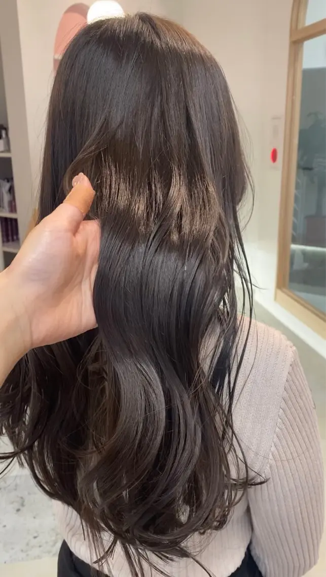 カット＋プレミアムイルミナカラー＋トリートメントの写真