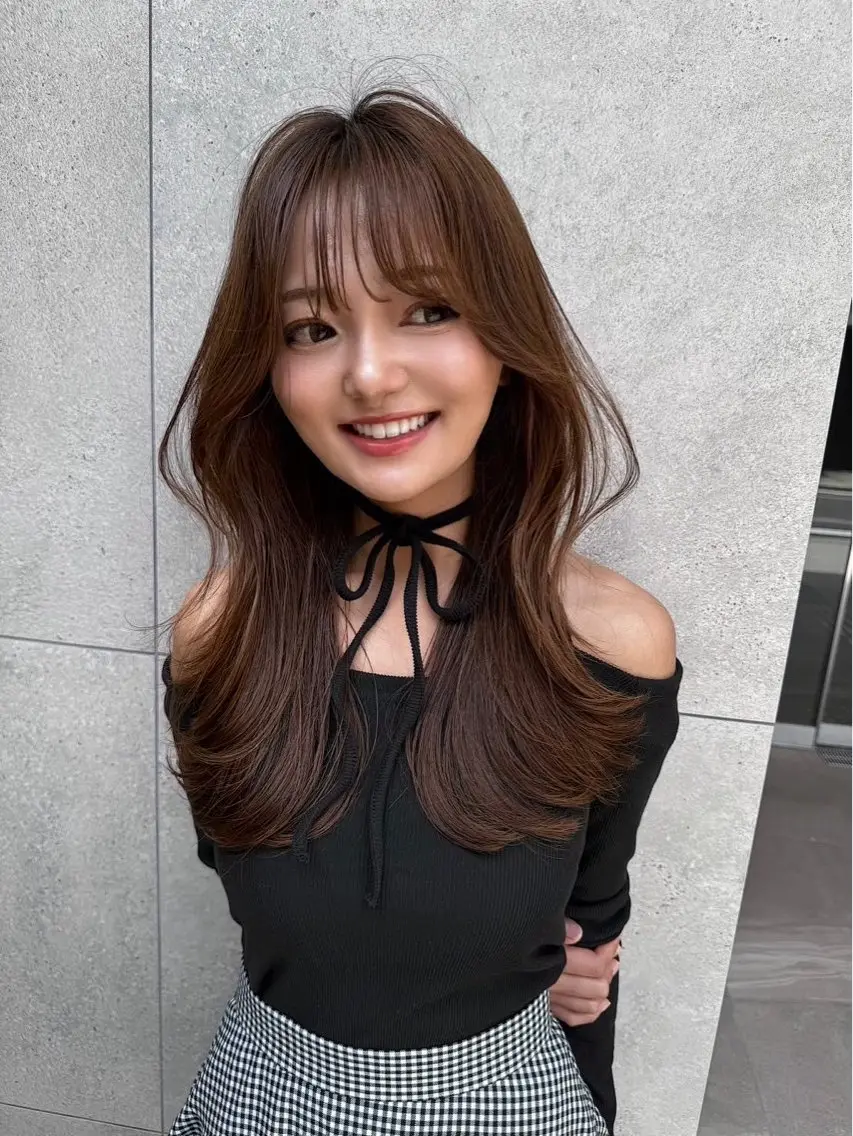 カラー ❤️縮毛矯正❤️ 髪質改善❤️平野実花のヘアスタイル