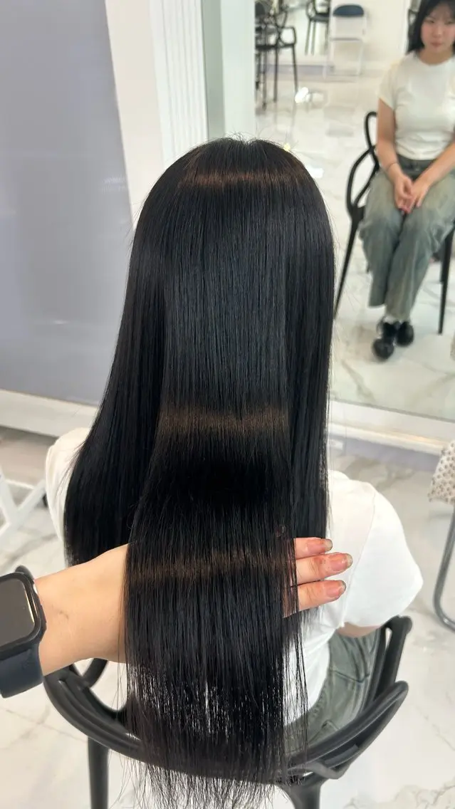ロング カラー カット トリートメント 髪質改善/ダブル カラー/Akaneのヘアスタイル