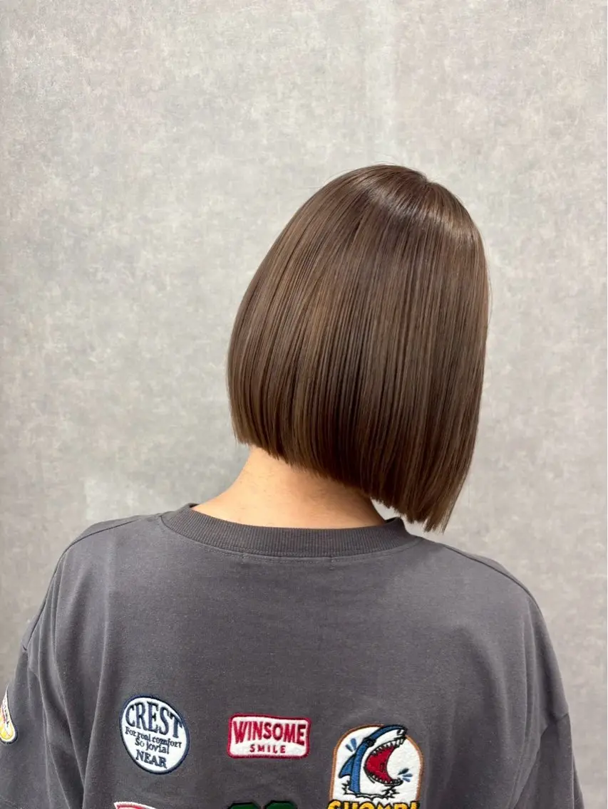 カラー ヘアカラー トリートメント 伊藤 陽菜のヘアスタイル