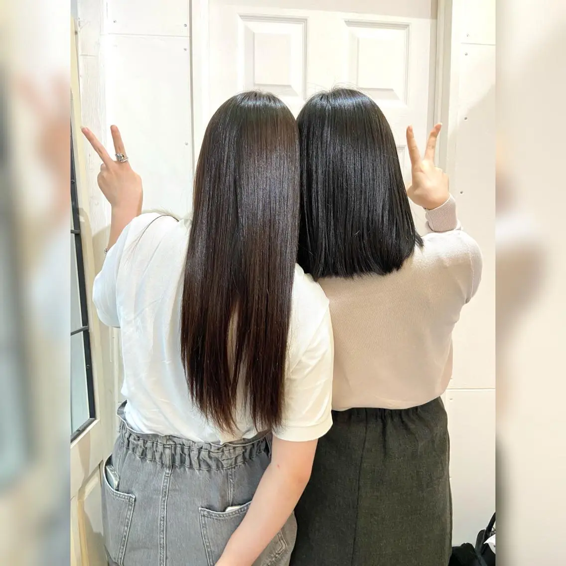 ロング 縮毛矯正 縮毛矯正 ♥️ルフ🐒 ミレイ♥️のヘアスタイル