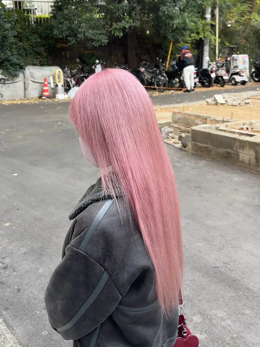 ロング カラー ブリーチ ヘアカラー カットモデル募集中 ✂️/平城秀馬/原宿のヘアスタイル