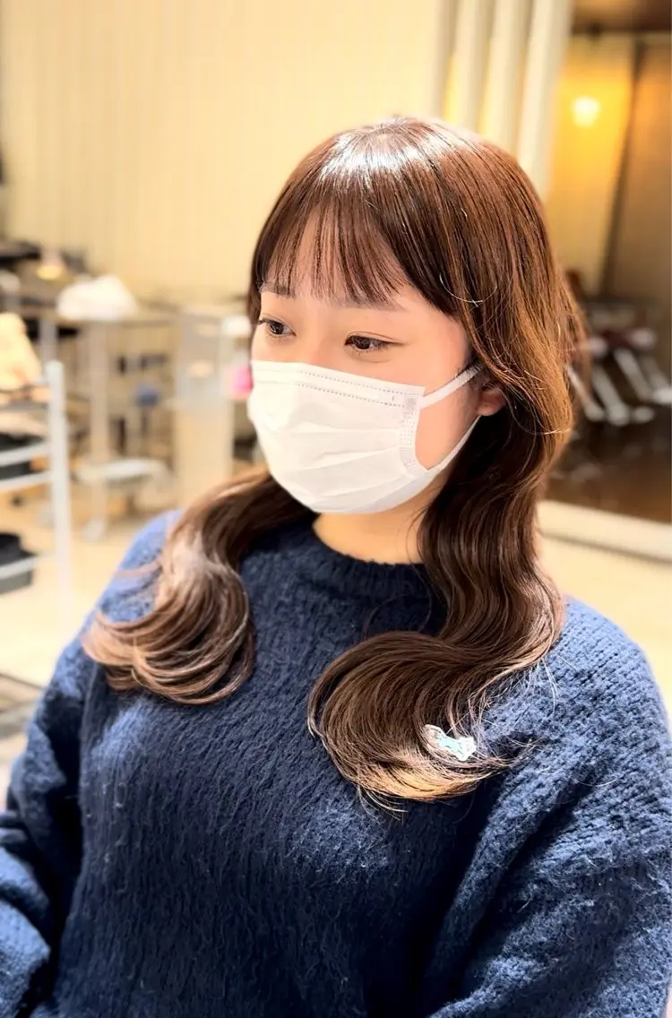 ロング 山口拓海 【顔周り小顔カット】のヘアスタイル
