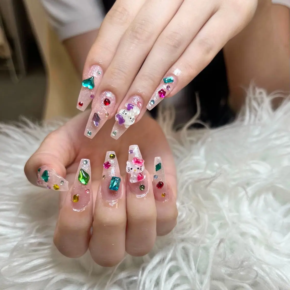 ネイル ハンドネイル ANH NAIL ゴテゴテ専門店💎のネイルデザイン