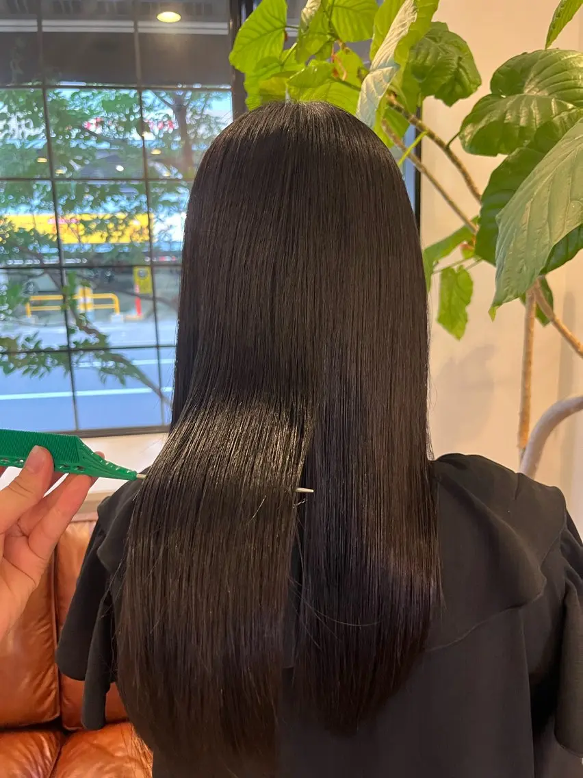 カットモデル unaのヘアスタイル