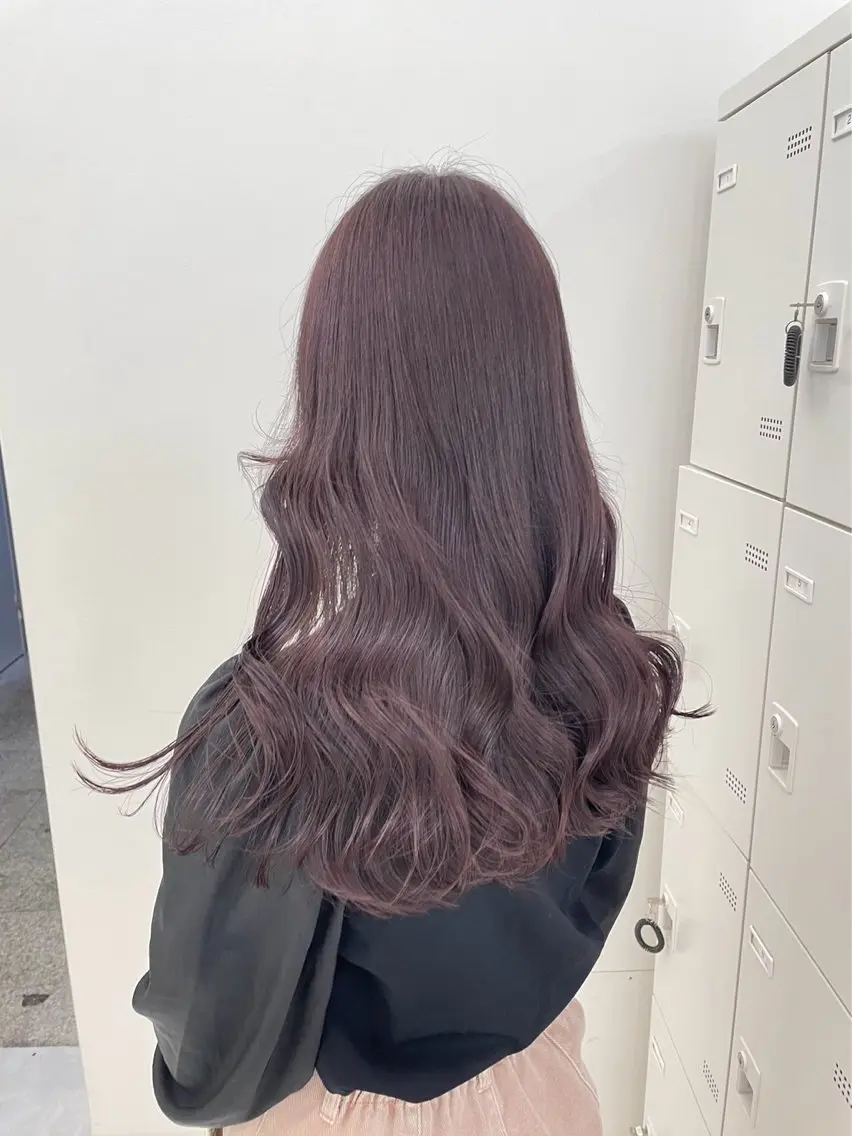 ロング カラー パーマ ヘアアレンジ メンズ ヘアカラー トリートメント ♡ 𝐑𝐈𝐎♡のヘアスタイル