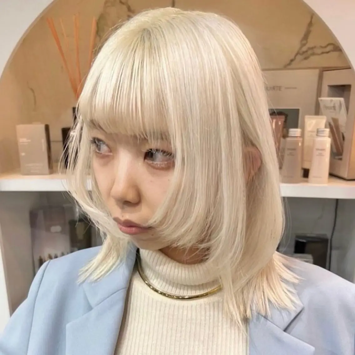 ミディアム エクステモデル募集 💗大阪梅田/川上のヘアスタイル