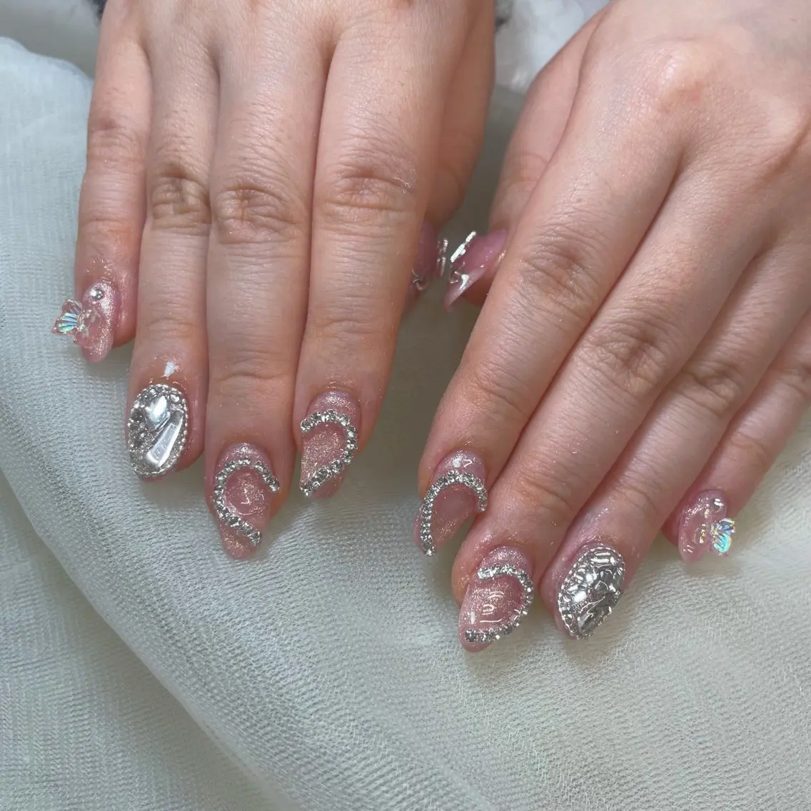 ネイル ハート 🌴konami 4U NAIL🥥のネイルデザイン