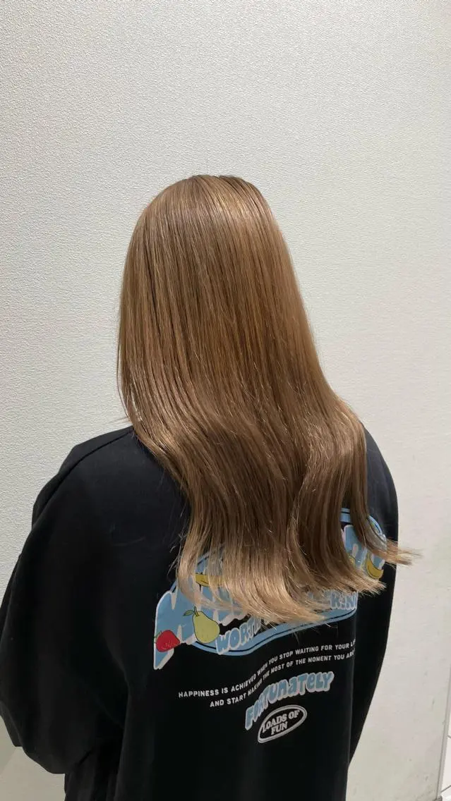 ミニモ限定クーポン🌟人気No.1🌟 カット➕艶髪ダメージレスカラー🍀の写真