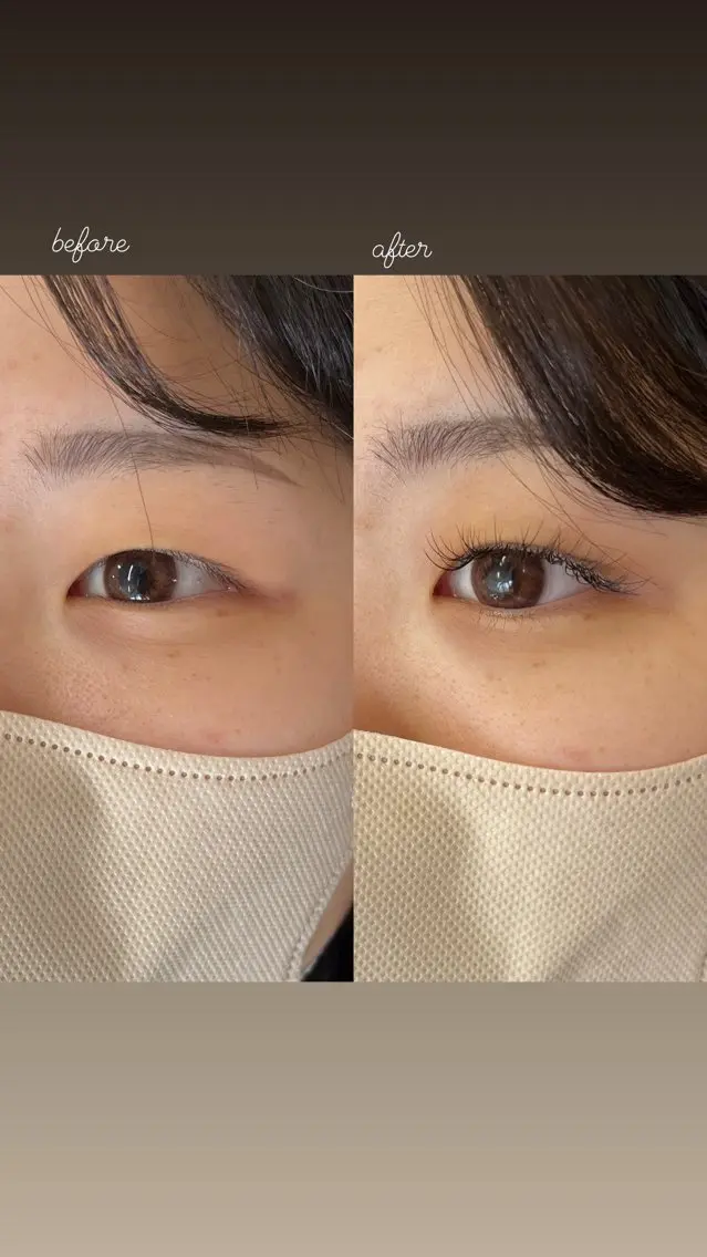 マツエク付け放題の写真