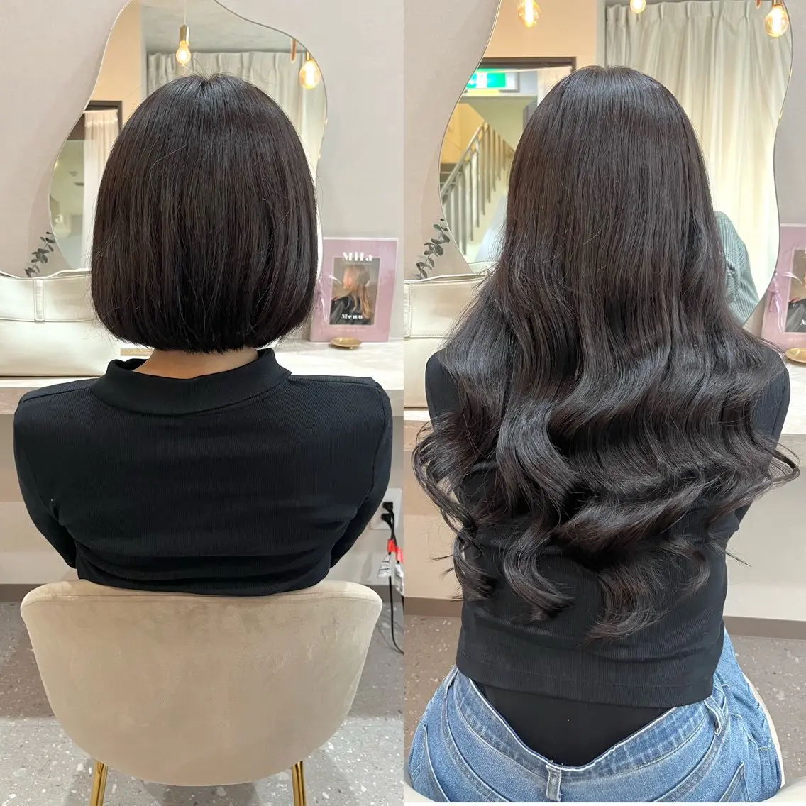 💎🧡最高級人毛100%シールエクステ70本🌷💛の写真