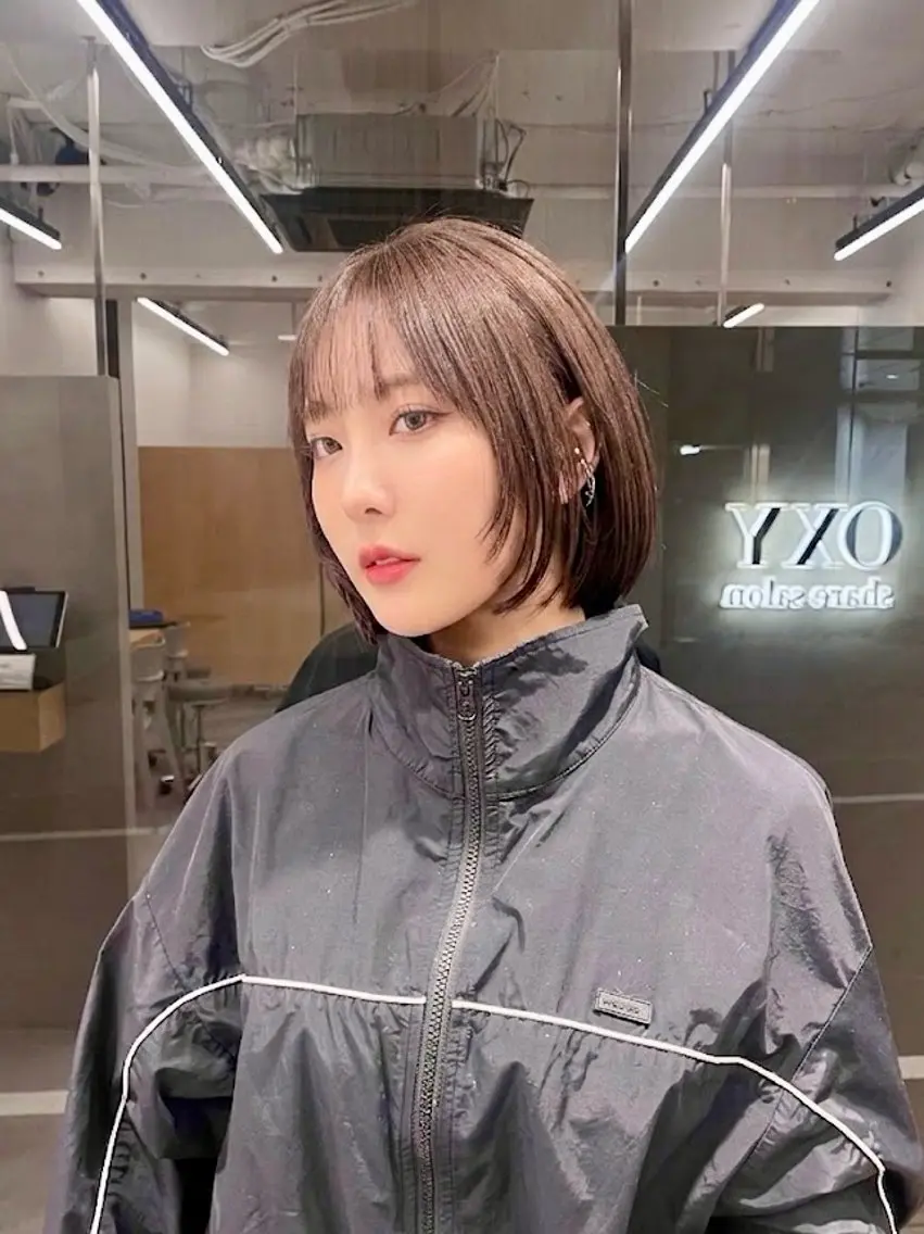 ショート カラー カット ヘアカラー トリートメント カット&髪質改善 TAIGAのヘアスタイル