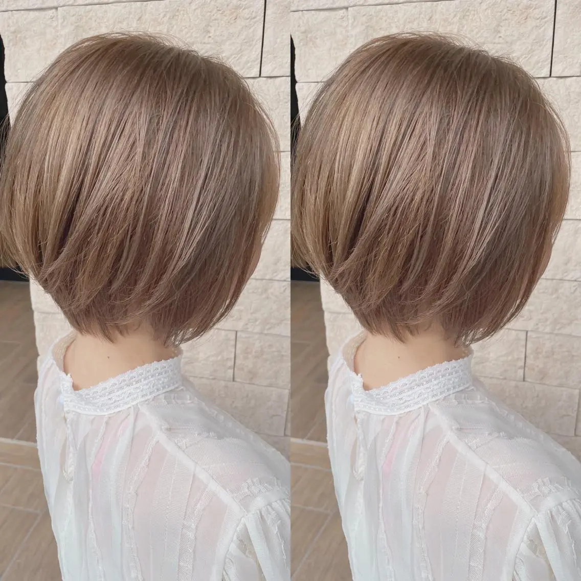 ショート カラー ショートヘア ヘアカラー トリートメント RIENSリエンス ✂️木村康二✂️のヘアスタイル