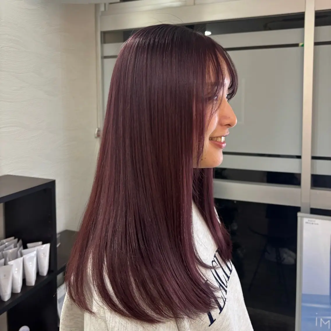 カラー ヘアカラー 田中 宥衣のヘアスタイル