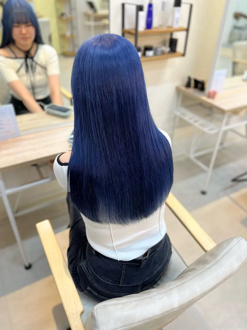 ロング カラー BELLE by revo 山口 か乃のヘアスタイル