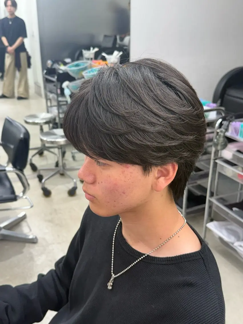 メンズ 深谷 侑亮のヘアスタイル