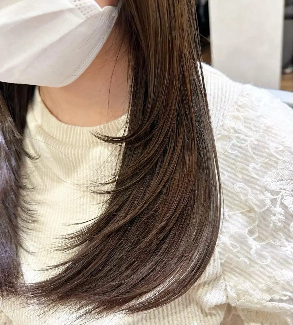 ロング 🤍Reborn _hikari🤍のマツエク・マツパデザイン