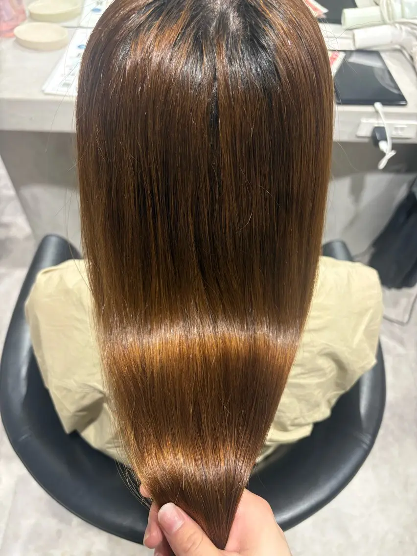 ロング 髪質改善 トリートメント トリートメント 今 咲乃のヘアスタイル