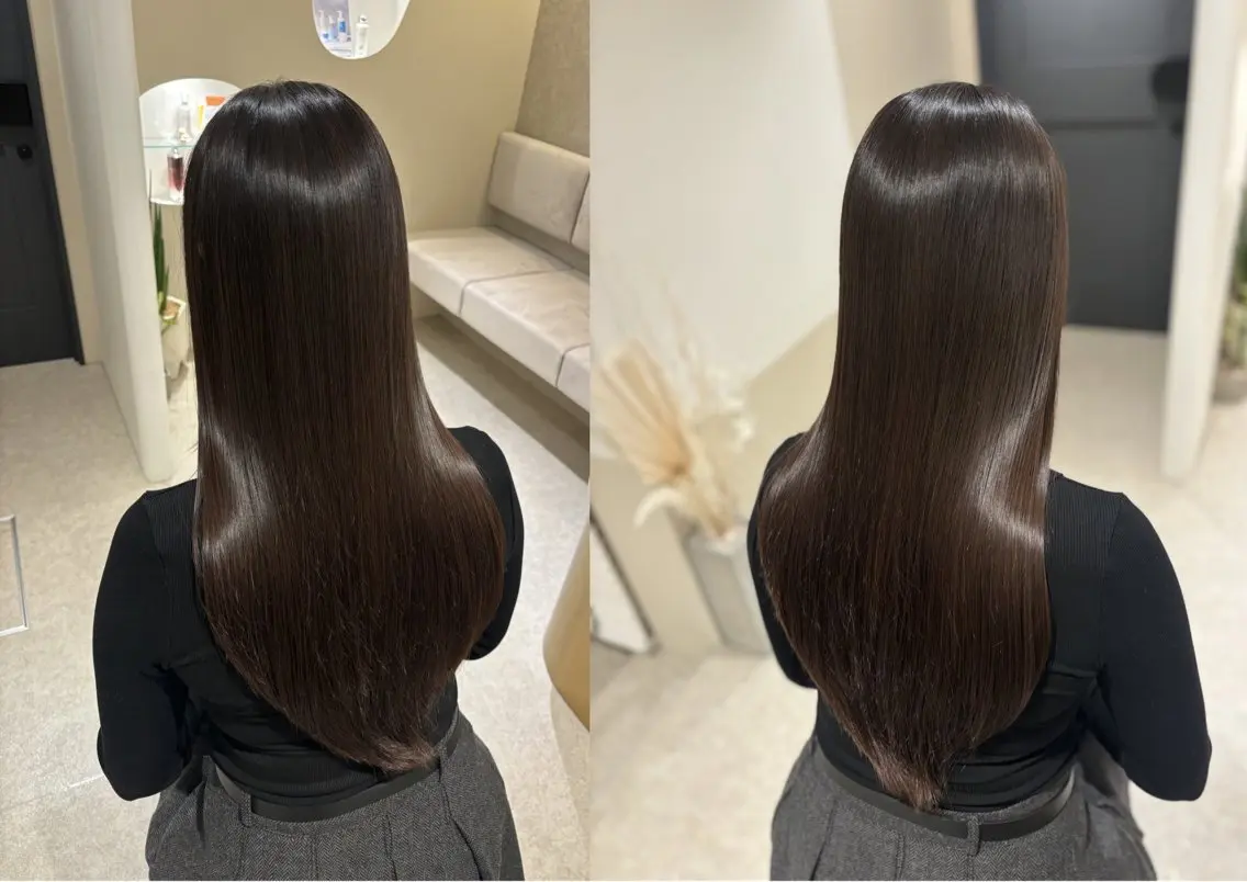 ロング 縮毛矯正 トリートメント ULTOWA/銀座 ERIのヘアスタイル