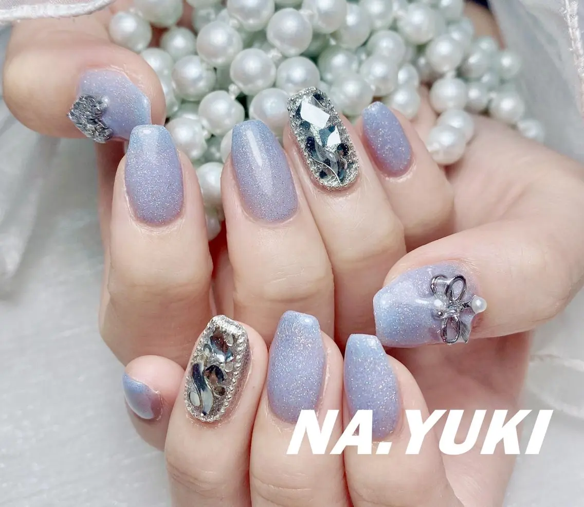 ネイル ハンドネイル ハンドケア 🌷 Mooning 🌷のネイルデザイン