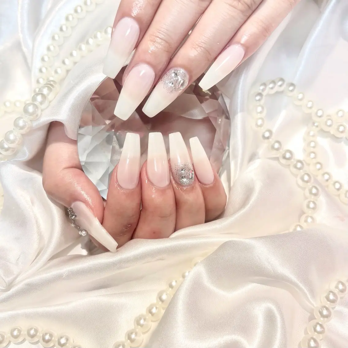 【HAND】オフなし⭐️チップ長さ出し10本＋定額シンプルコースの写真