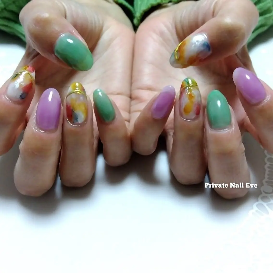 ネイル アートネイル ニュアンスネイル ハンドネイル ネイル junkoのネイルデザイン