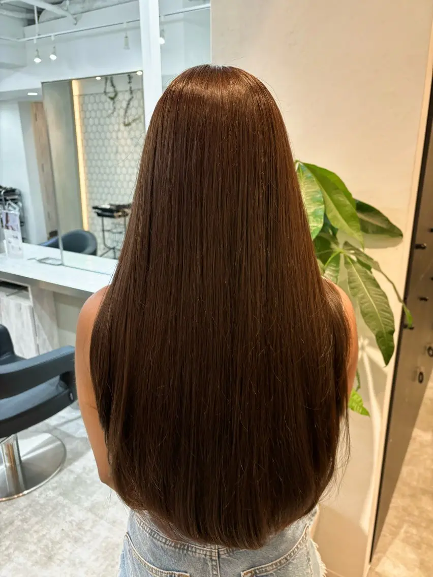 ロング カラー Viot 銀座 樋口 桃佳のヘアスタイル