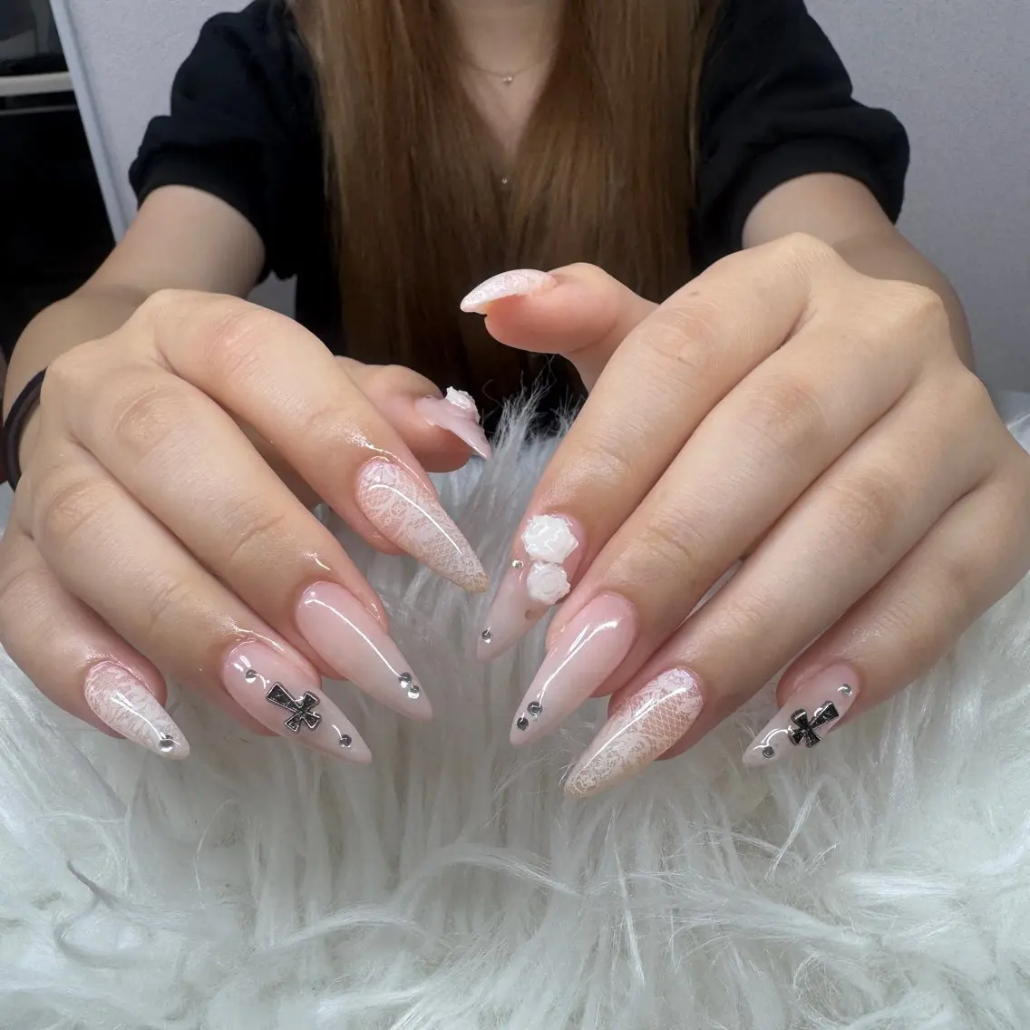ネイル ジェルネイル 持ち込み ネイルチップ ハンドネイル Anmi nail Rio 新宿のネイルデザイン