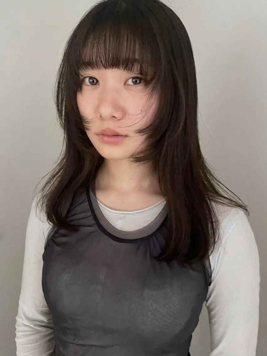 ロング カット haku 芽実のヘアスタイル