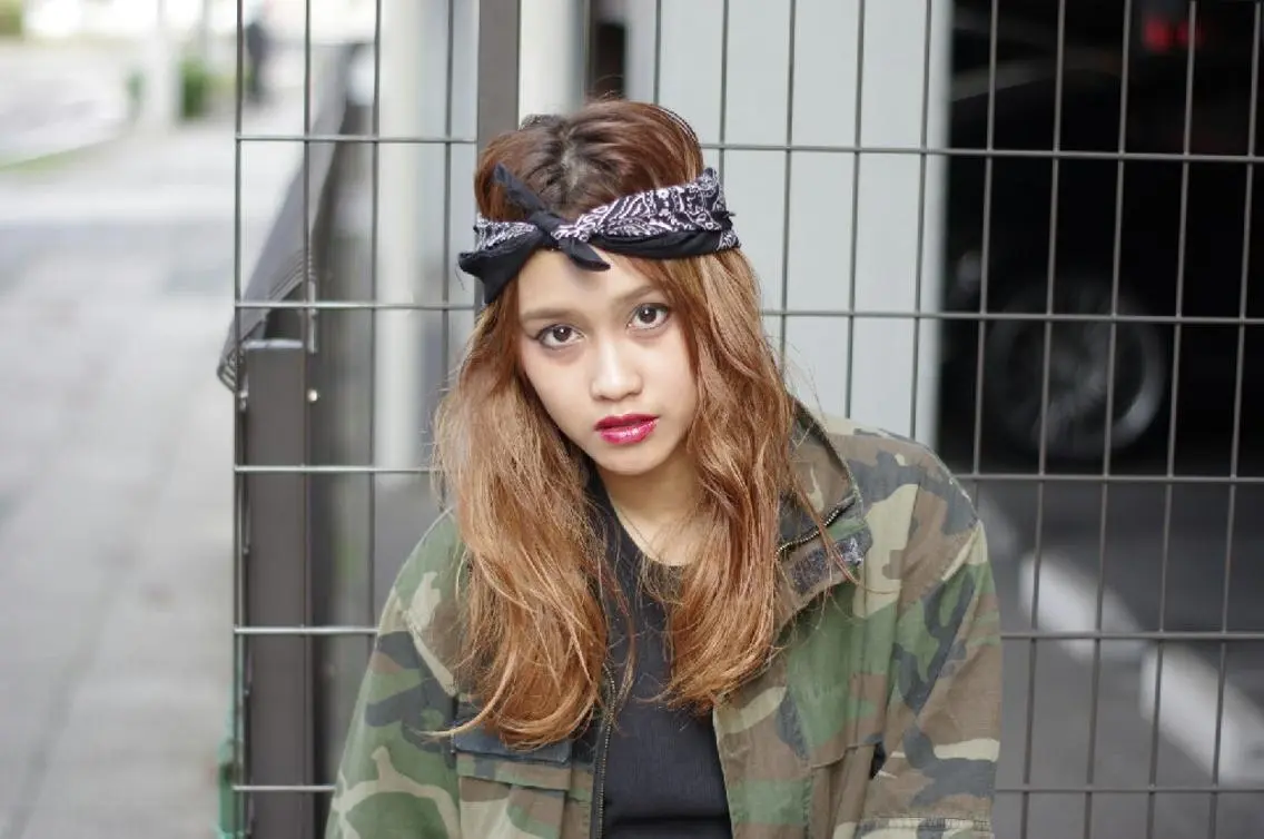 ロング パーマ カラー 川俣 洋仁のヘアスタイル