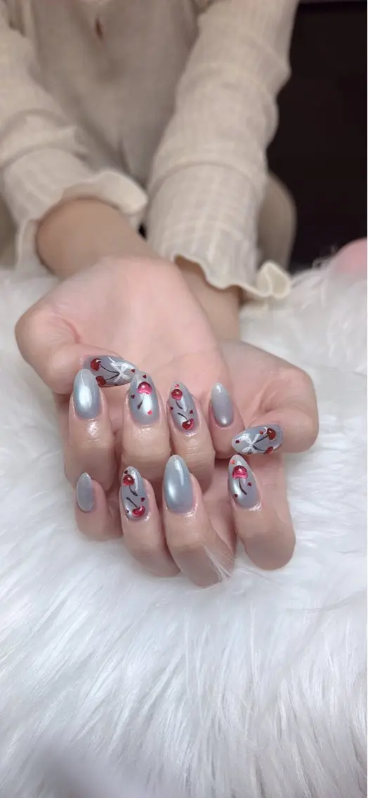 ネイル ハンドネイル ゆき このネイルデザイン