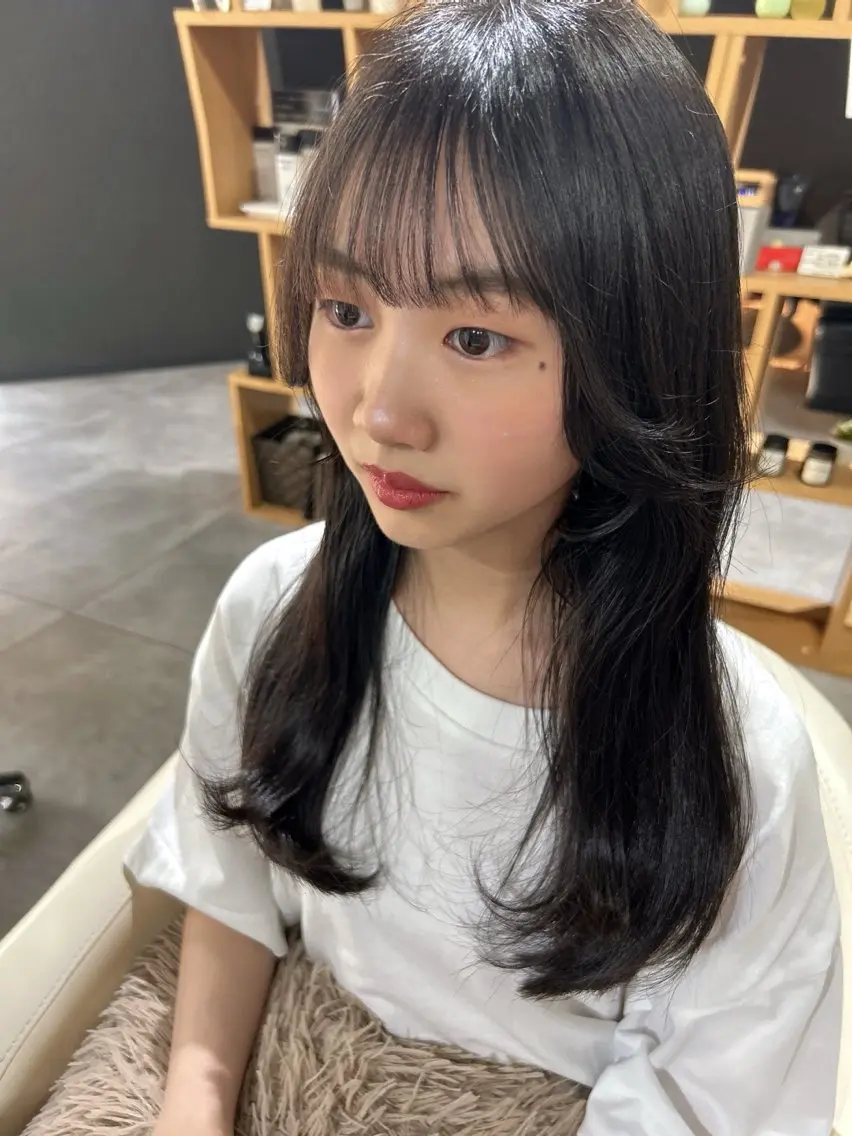 セミロング 似合わせカット パーソナルカラー診断 顔タイプ診断 シェアハピ 隼人のヘアスタイル