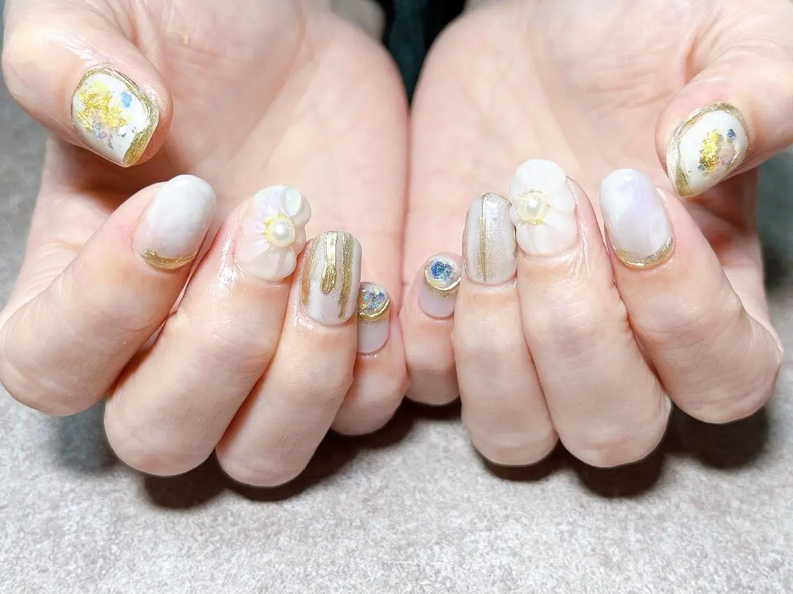 ネイル ハンドネイル ハンドケア nail salon M'U【エムユー】のネイルデザイン