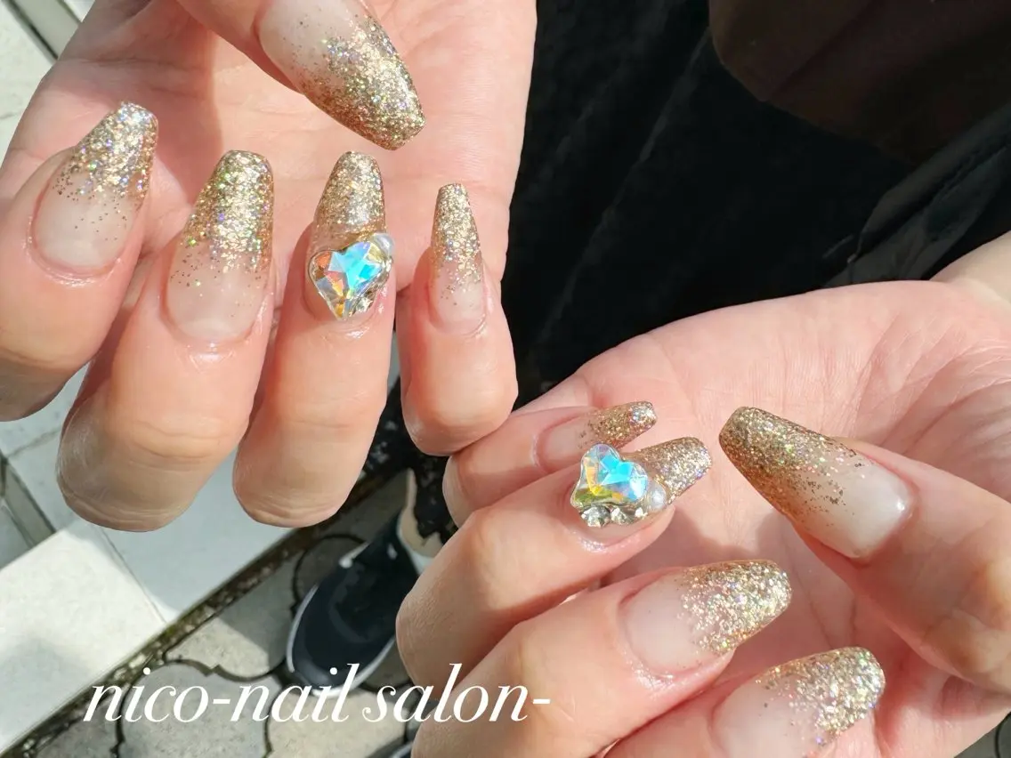ロング nico-nail ️🫧wakanaのネイルデザイン